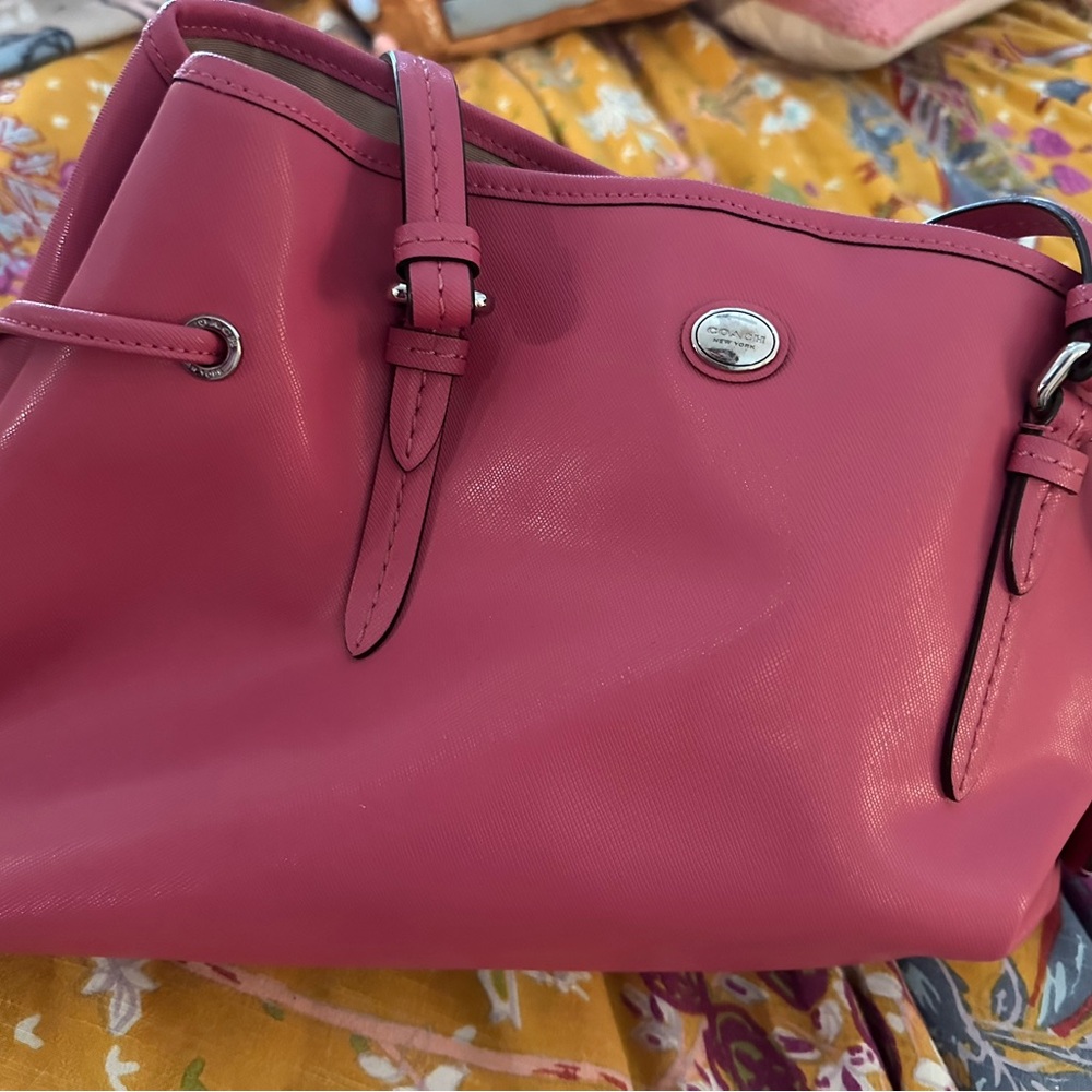 Coach Pink Shoulder Bag